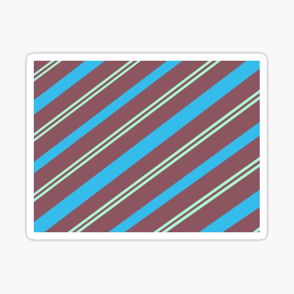 Item preview, Perfect Setup Red Blue Green Purple Stripes Pattern designed and sold by Sector18.