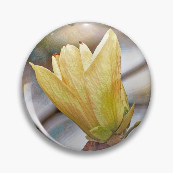 Item preview, The Yellow Magnolia Bloom designed and sold by ReneeKennedy.