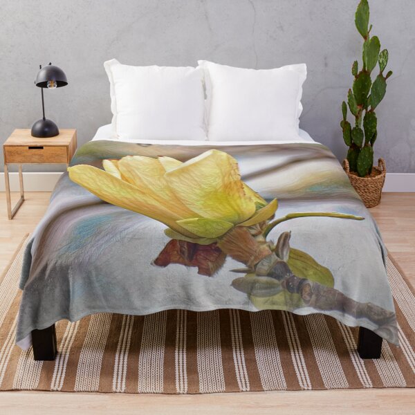 Item preview, The Yellow Magnolia Bloom designed and sold by ReneeKennedy.
