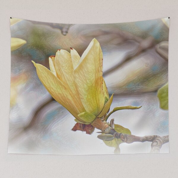 Item preview, The Yellow Magnolia Bloom designed and sold by ReneeKennedy.