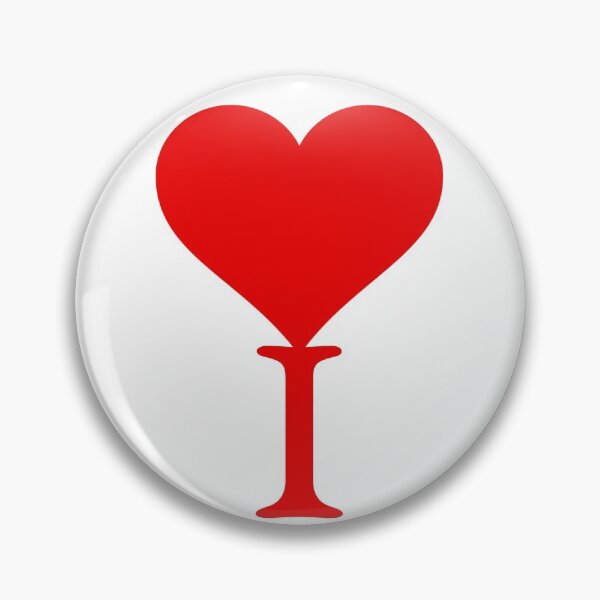 Item preview, Heart with letter initial I designed and sold by ronaldsonou.