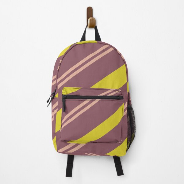 Item preview, Mixed Feelings Yellow Red Pink Purple Stripes Pattern designed and sold by Sector18.