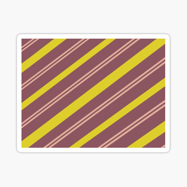 Item preview, Mixed Feelings Yellow Red Pink Purple Stripes Pattern designed and sold by Sector18.