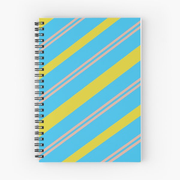 Item preview, Summer Vibes Blue Yellow Pink Stripes Pattern designed and sold by Sector18.