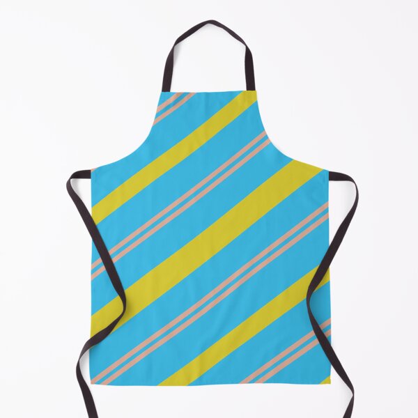 Item preview, Summer Vibes Blue Yellow Pink Stripes Pattern designed and sold by Sector18.