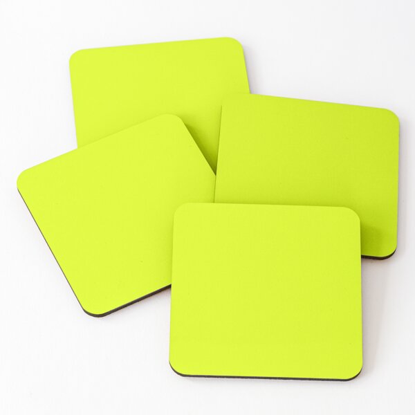 Item preview, Neon Yellow Solid color, Bright and bold, flourescent yellow, banana designed and sold by Nostrathomas66.