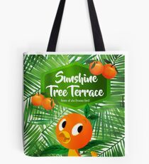 Sunshine Tree Terrace - Home of the Orange Bird Tote Bag