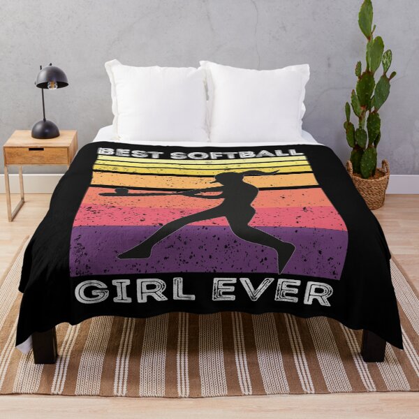 Item preview, Vintage Softball Shirt Girl Pitching Silhouette Retro Sunset, Amazing Gift For A Softball Girl Gamer designed and sold by Rassitni.