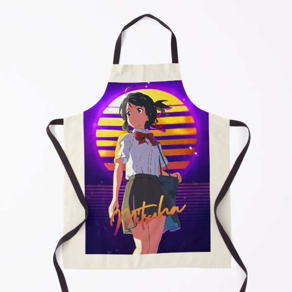 Item preview, Mitsuha Miyamizu 80 Retro designed and sold by ijunk.