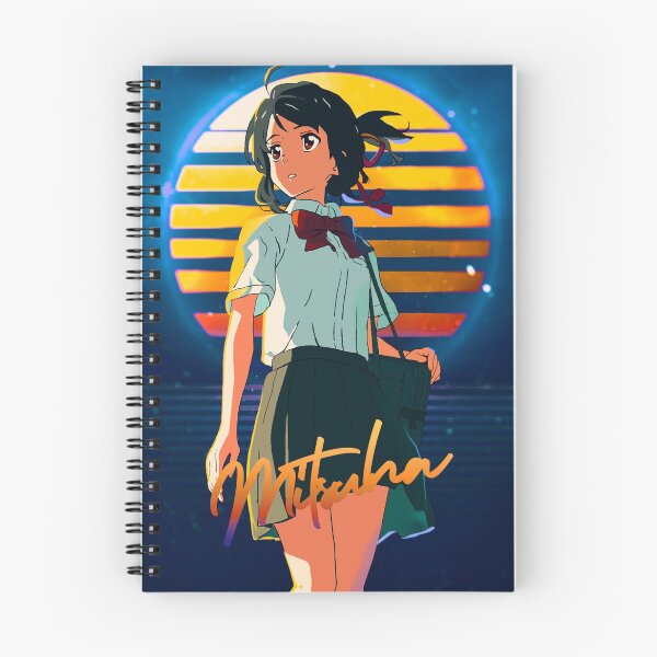 Aperçu de l'œuvre Mitsuha Miyamizu 80 Retro créée et vendue par ijunk.