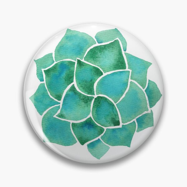 Item preview, Water colour Succulent designed and sold by FiTambling.