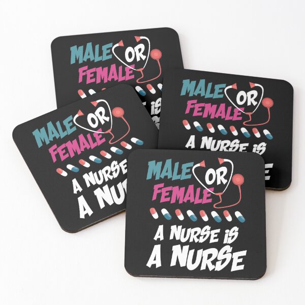 Item preview, Male or Female a Nurse is a Nurse | Nursing designed and sold by Dancing Dolphin Crafts.