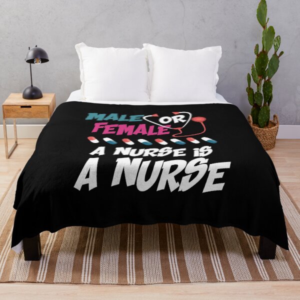 Item preview, Male or Female a Nurse is a Nurse | Nursing designed and sold by Dancing Dolphin Crafts.