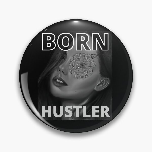 Item preview, Born hustler  designed and sold by EmotionArt.