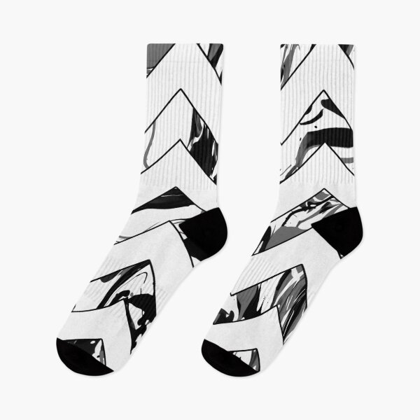 Item preview, Chevron Zig Zag Pattern Black And White Abstract designed and sold by ind3finite.