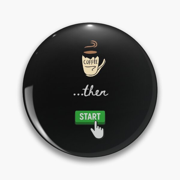 Item preview, First Coffee Then Press Start designed and sold by DoggiesNCoffee.