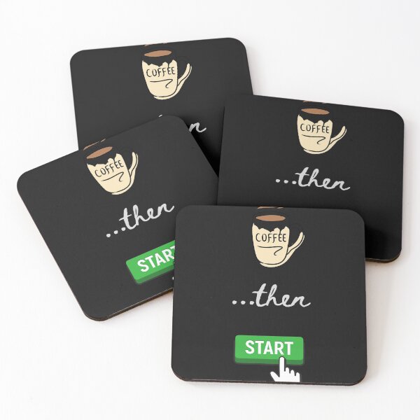 Item preview, First Coffee Then Press Start designed and sold by DoggiesNCoffee.