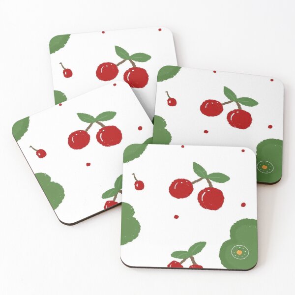 Item preview, Cherries & Bushes Drawing  designed and sold by zrvby.