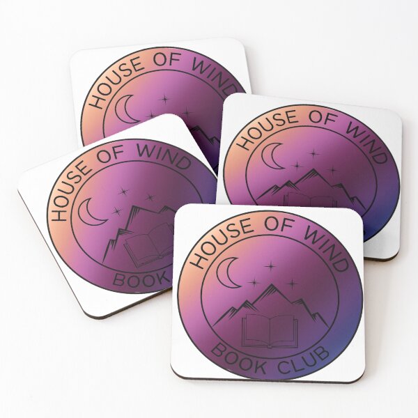 Item preview, House of Wind, Book Club Sticker, ACOTAR Sticker, ACOTAR Gift, ACOTAR Fan Art, Gift for her, Book Gift, Acotar print designed and sold by AshRiverCo.