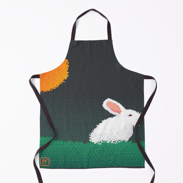 Item preview, Fuzzy Bunny Pixel Art designed and sold by PhonoForest.
