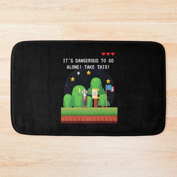 Item preview, "It's Dangerous To Go Alone Takes This!" | Geeky Independence Day Design designed and sold by GeekFlex.