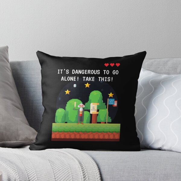 Item preview, "It's Dangerous To Go Alone Takes This!" | Geeky Independence Day Design designed and sold by GeekFlex.