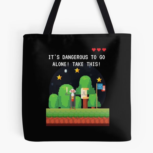 Item preview, "It's Dangerous To Go Alone Takes This!" | Geeky Independence Day Design designed and sold by GeekFlex.