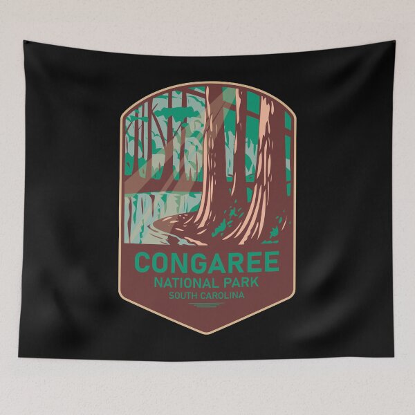 Artikelvorschau, South Carolina National Park Shirt Congaree National Park entworfen und verkauft von Heidi Designs.