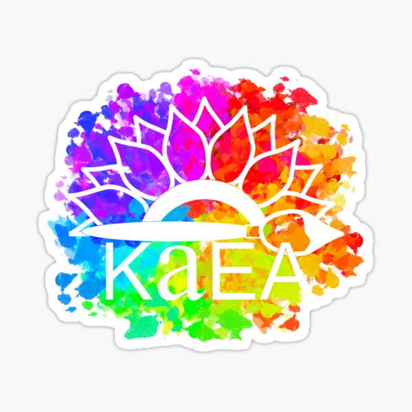 KAEA Logo Color Wheel Paint Sticker