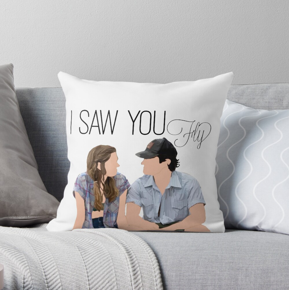 Hot Heather and Ray Throw Pillow by swanspirate520 TP-2J7KZ3T3