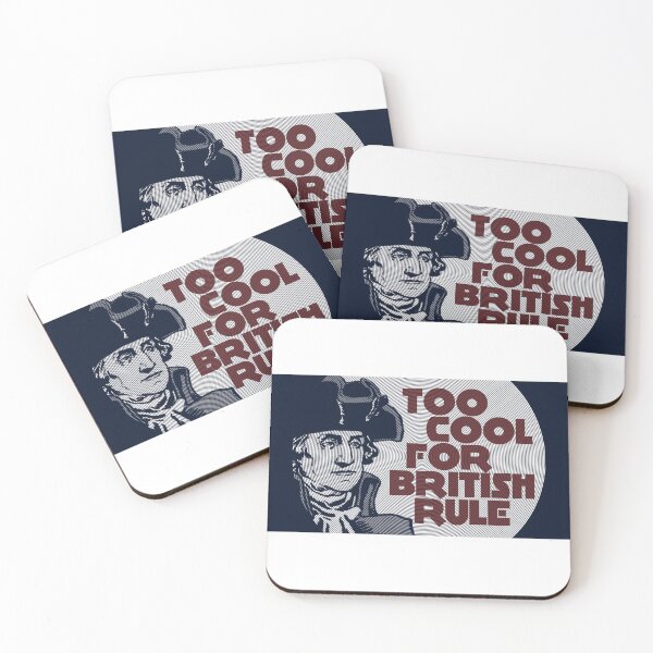 Item preview, Too Cool For British Rule - Vintage Style 4th Of July Design designed and sold by Zooone.