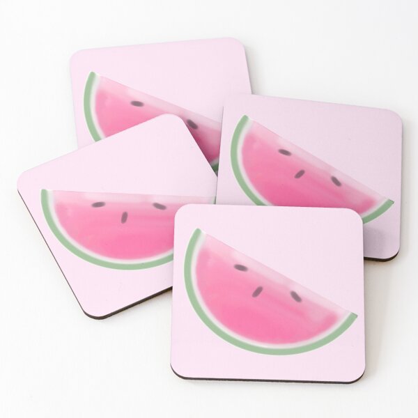 Item preview, Watercolour watermelon slice designed and sold by Cre8iveCat.