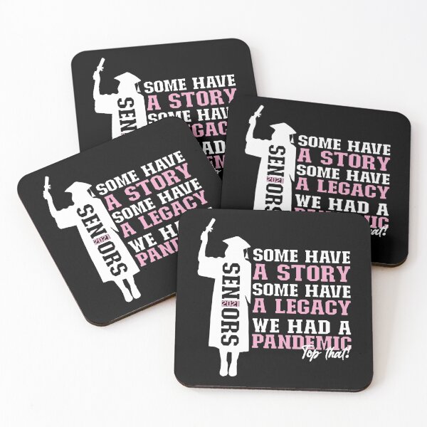 Item preview, Pandemic Graduation | White And Pink Text Funny Graduation designed and sold by Estrytee.