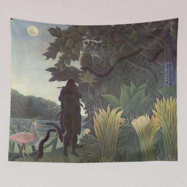 Item preview, The Snake Charmer By Henri Rousseau designed and sold by JDesigningMO.