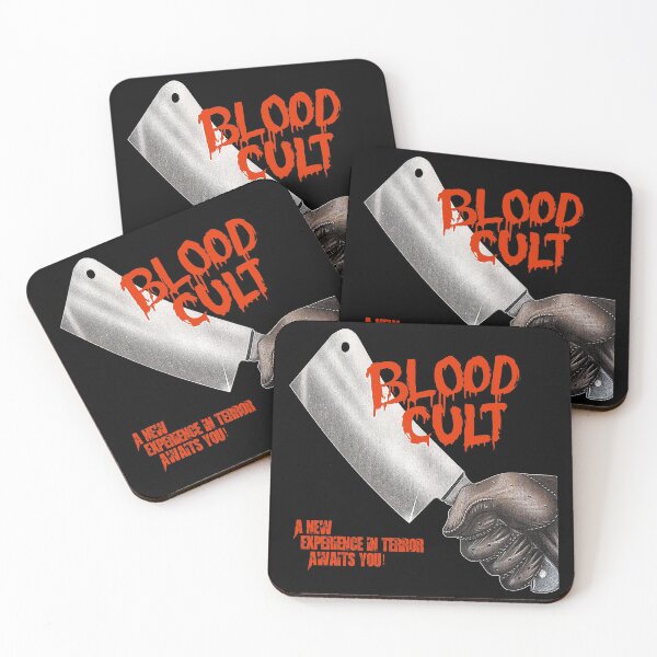 Item preview, Blood Cult Retro Cult Classic Horror Fan Art designed and sold by acquiesce13.