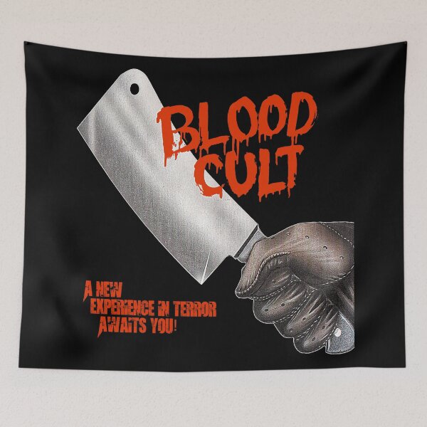 Item preview, Blood Cult Retro Cult Classic Horror Fan Art designed and sold by acquiesce13.