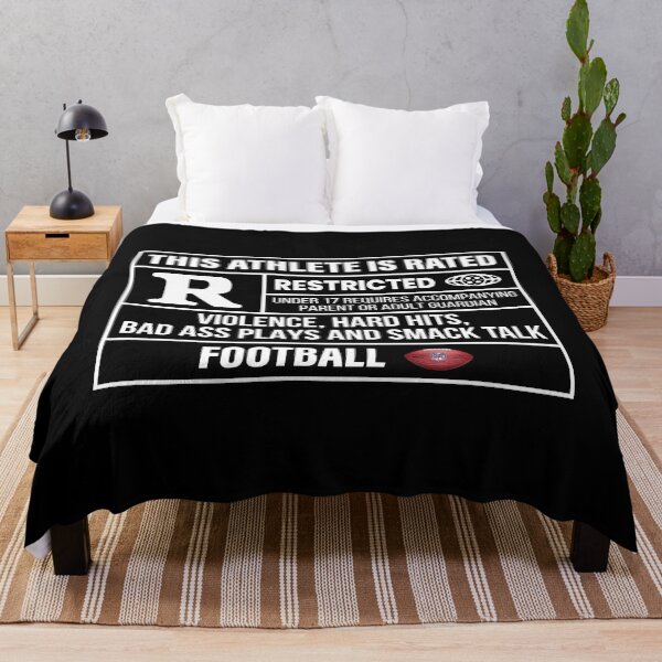 Item preview, This Athlete Rated R - Football designed and sold by scoutready.
