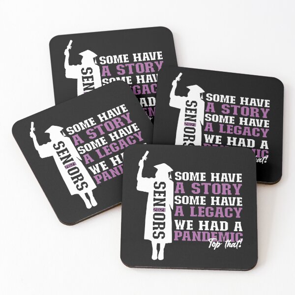 Item preview, Pandemic Graduation | White And Pearly Purple Text Funny Graduation designed and sold by Estrytee.