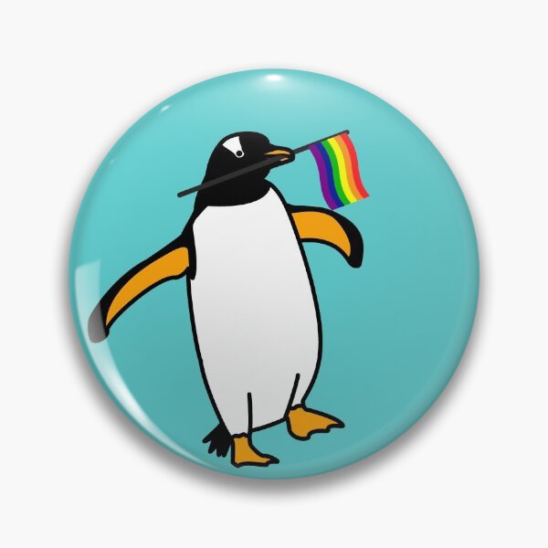 Item preview, pride penguin designed and sold by NoirPineapple.