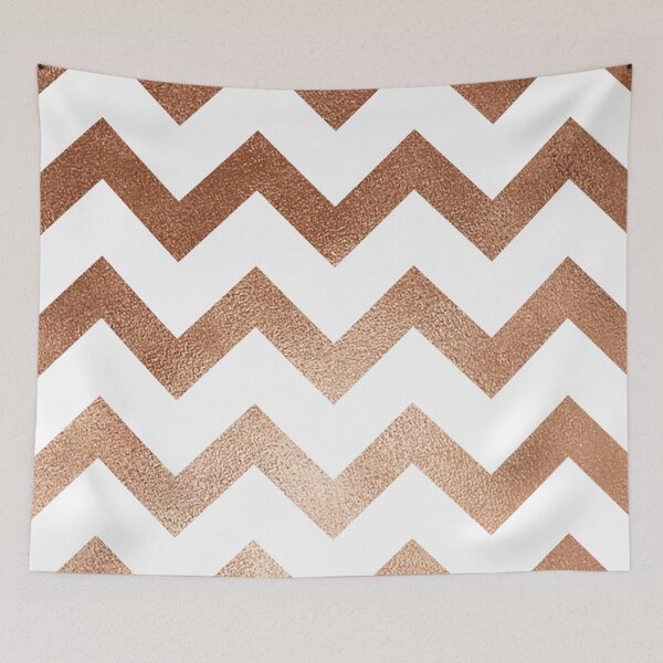 Item preview, Chevron Zig Zag Copper designed and sold by ind3finite.