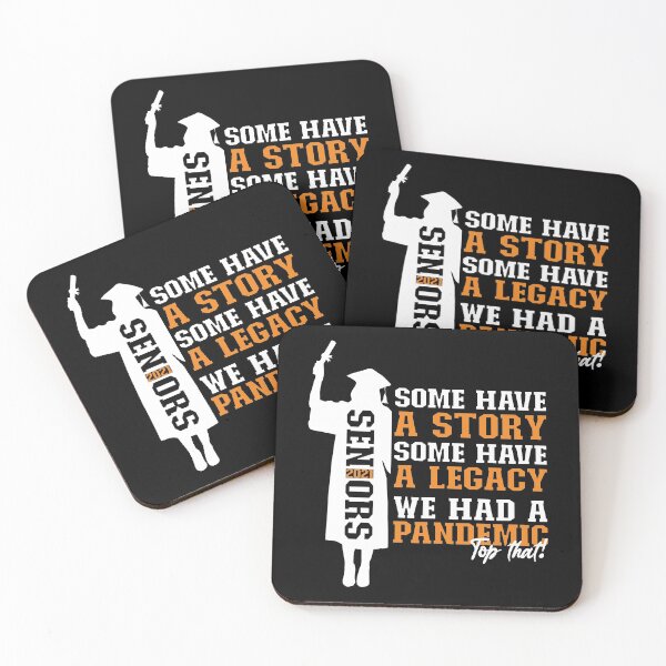 Item preview, Pandemic Graduation | White And Orange Text Funny Graduation designed and sold by Estrytee.