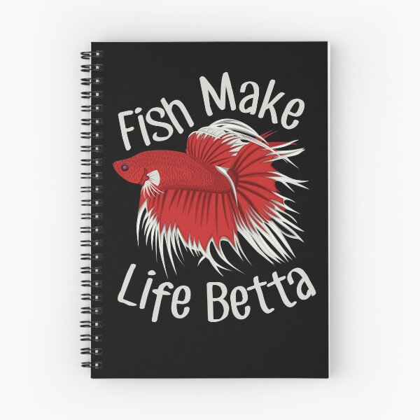 Item preview, Fish Make Life Betta designed and sold by Clara Hollins.