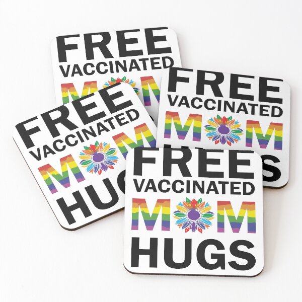 Item preview, Gay Pride Free Vaccinated Mom Hugs Sunflower LGBT 2021 designed and sold by anthonybarr1205.