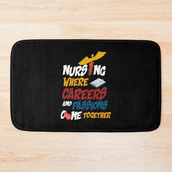 Item preview, Nursing Careers and Passion Comes Together | Nurse designed and sold by Dancing Dolphin Crafts.