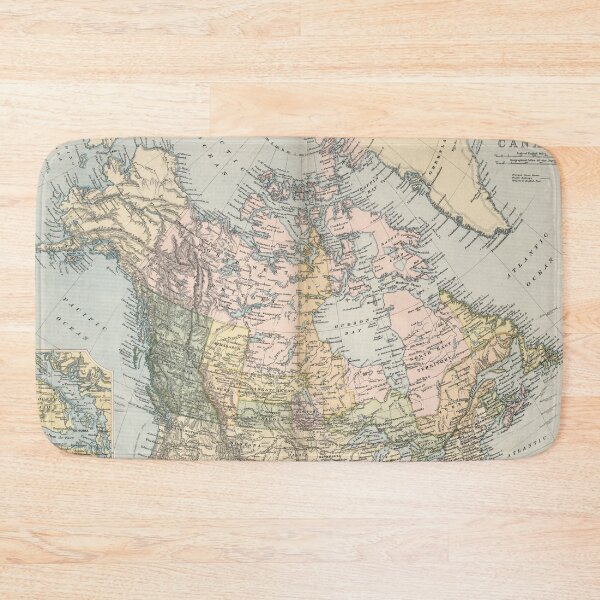 Item preview, Canada Map (1891) designed and sold by ganje.