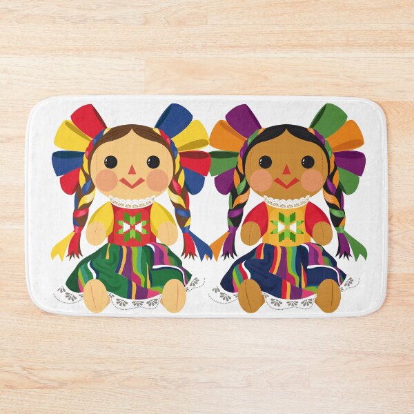 Item preview, Mexican Maria Dolls. Mexican Otomi Dolls. Traditional Mexican Rag Dolls designed and sold by Akbaly.