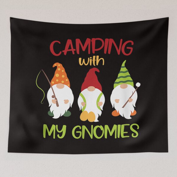 Item preview, Camping with my Gnomies Dad Gnome Camp Fathers Day Summer designed and sold by travellb.