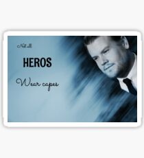 NOT ALL HEROS WEAR CAPES- James Corden Sticker