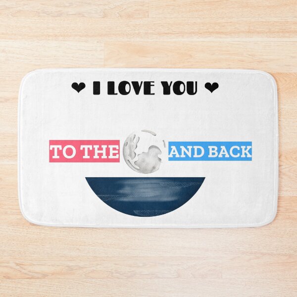 Item preview, I love you to the moon and back - couples intemacy relationship goals designed and sold by mr&mrsmalik malik.