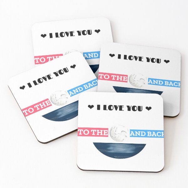 Item preview, I love you to the moon and back - couples intemacy relationship goals designed and sold by mr&mrsmalik malik.